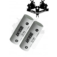 Replacement Lithium batteries AM18500 for AVA tattoo machines 2 pcs