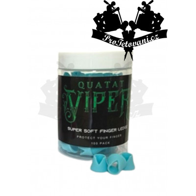 Návleky na cartridge Viper super soft blue 100 Ks