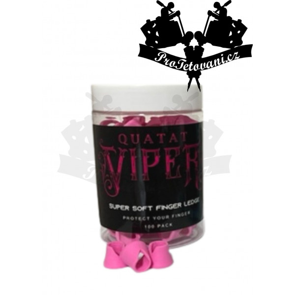 Návleky na cartridge Viper super soft pink 100 Ks