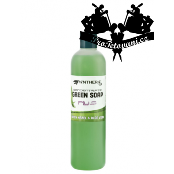 Panthera Green soap zelené mýdlo s Aloe Vera 500ml