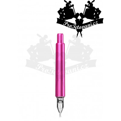 Pen for Handpoke Tattoo Stick and poke on CARTRIDGE Pink