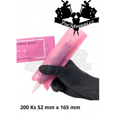 POPU ochranné obaly pro PM strojky Pink 52 mm x 165 mm 200 Ks