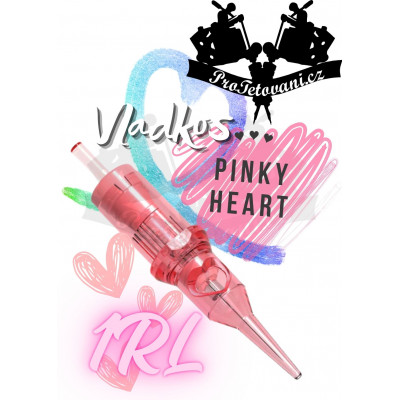 Profesionální cartridge pro permanentní make up VLADKOS Pinky Heart 1RL