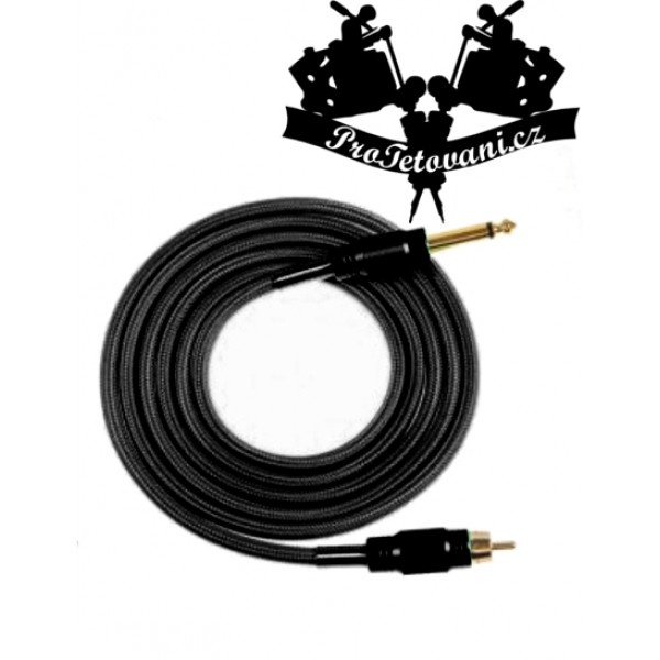 RCA cord lanovy King Black