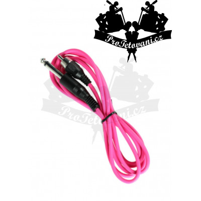 RCA kabel cord silikon Easy Pink