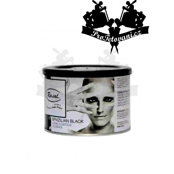 Ro.ial Epilation wax in a can Brazilian Black 400 ml