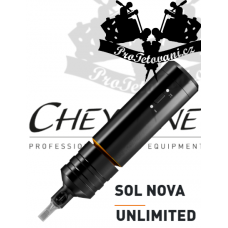 CHEYENNE SOL NOVA UNLIMITED BLACK rotary battery tattoo machine