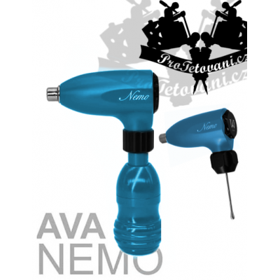 Rotační tetovací strojek AVA NEMO GUN Blue