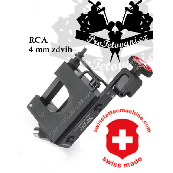 SWISSTATTOOMACHINE BlackLine RCA rotary tattoo machine