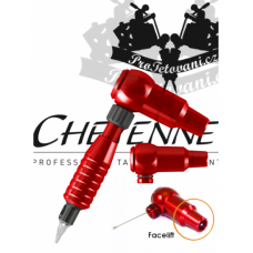 CHEYENNE THUNDER RED A GRIP rotary tattoo machine