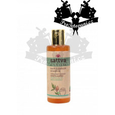 Sattva Ayurvedic natural shampoo with honey and almond oil 210 ml