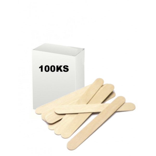 Dřevěné špachtle 100ks