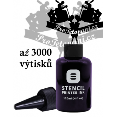 Stencil printer ink ink for transferring motifs for the EPSON M105 refill printer