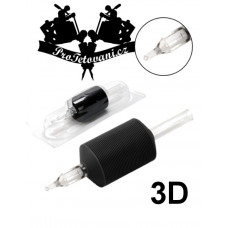 Sterile tattoo grip with 3D tip