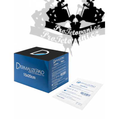 Sterile protective gauze after tattoo Dermalize pads 15 x 20 cm