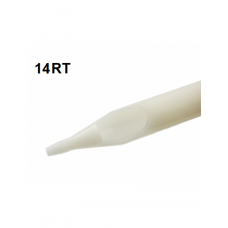 Sterile tattoo tip type 14RT white