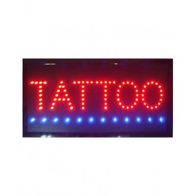 Svítící LED tabule Tattoo