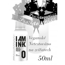 Tattoo ink I AM INK WHITE RUTILE PASTE 50 ML