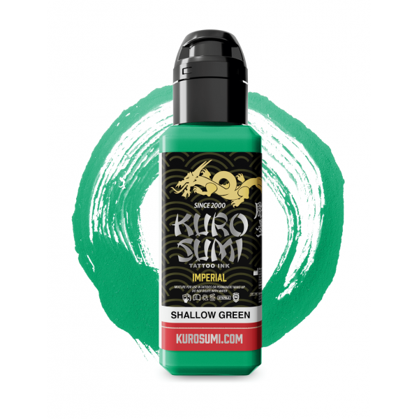Tetovací barva Kuro Sumi Imperial - Shallow Green 22 ml
