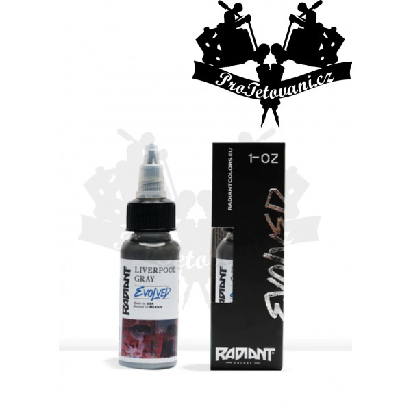 Tattoo color Radiant EVOLVED Liverpool Gray 30 ml