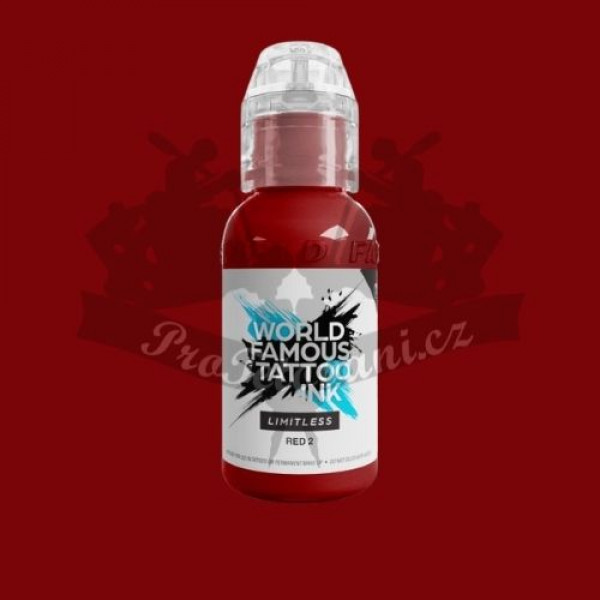 Tattoo ink World Famous Limitless RED 2 30 ml