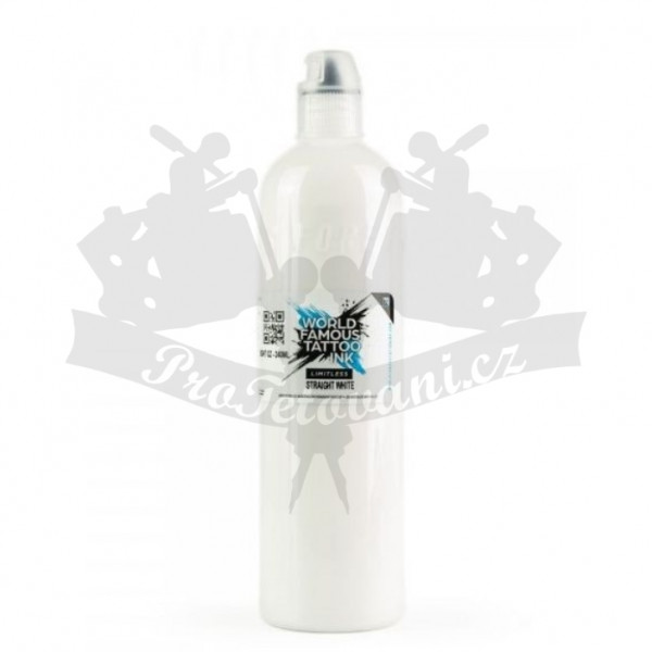 Tattoo ink World Famous Limitless STRAIGHT WHITE 240 ml REACH 2023