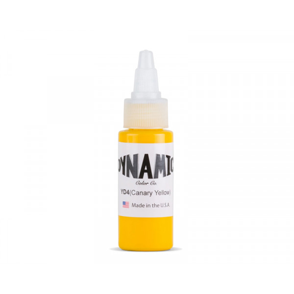 Dynamic ink Canary Yellow tattoo ink 30ml
