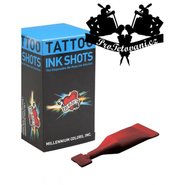 INK SHOTS 2 ML Tattoo Ink Moms Millennium Monthly Red