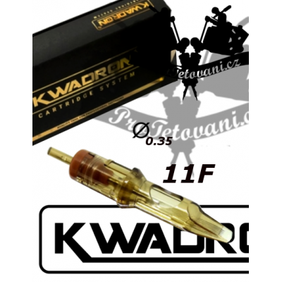 Tetovací cartridge KWADRON 11 Flat