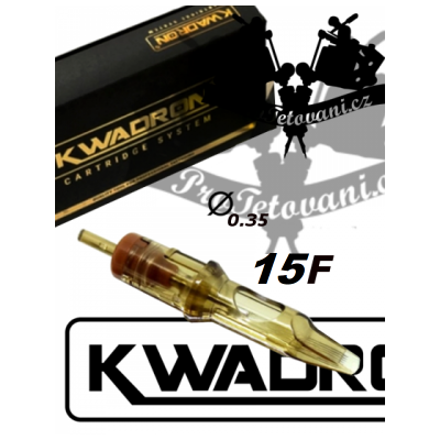 Tetovací cartridge KWADRON 15 Flat