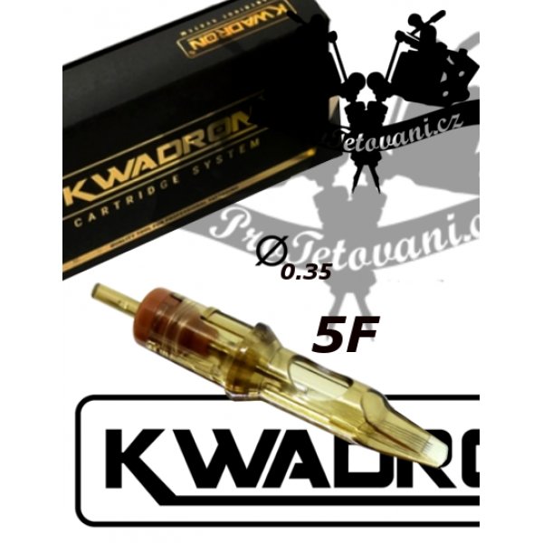 KWADRON 5 Flat tattoo cartridge