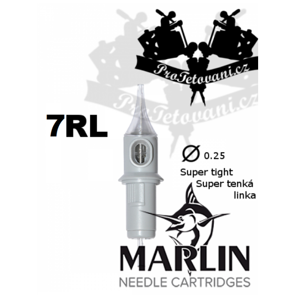 Tattoo cartridge MARLIN 7 RL SUPER TIGHT