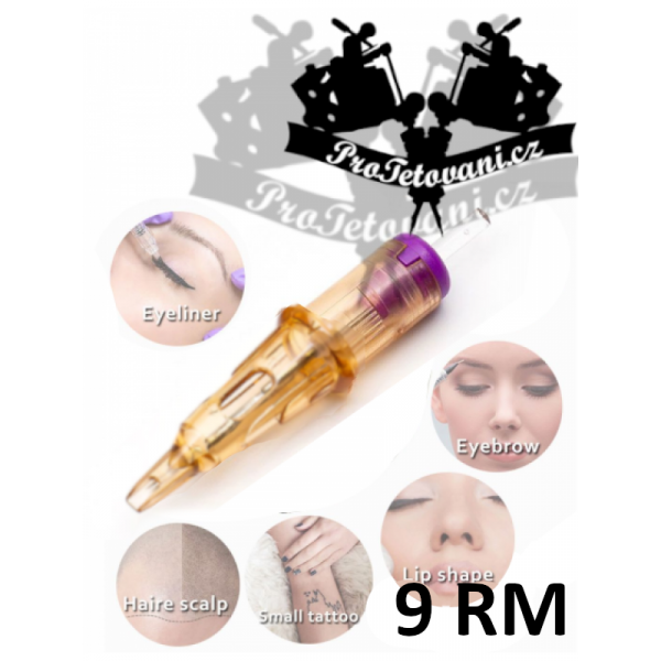 Tattoo cartridge for permanent make-up EZ V-SELECT PMU 9 RM