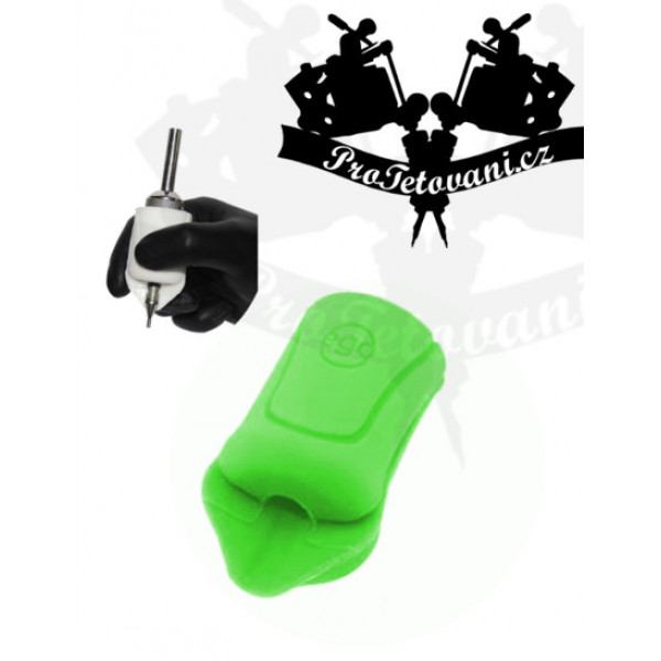 Silicone sleeve for grip EGO green