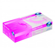 Nitrile gloves suitable for tattoo PINK PEARL SIZE M