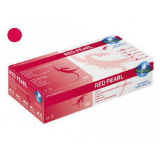 Nitrile gloves suitable for tattoo RED PEARL SIZE L