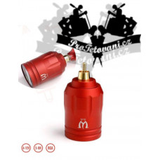 Portable power adapter for tattoo machines AVA RED