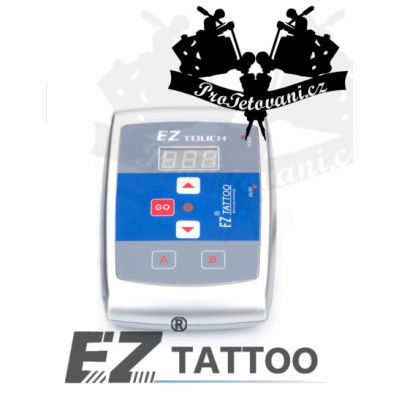 Tattoo power supply EZ TOUCH DUAL LCD