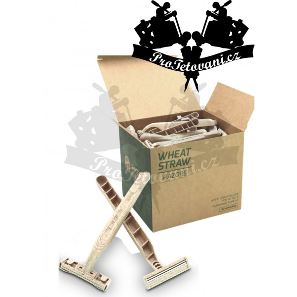 THE INKED ARMY Disposable razors compostable and biodegradable 50 pcs