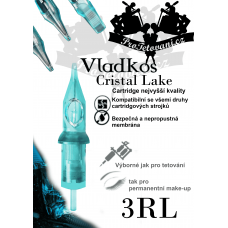 Premium tattoo cartridge VLADKOS CRISTAL LAKE 3RL