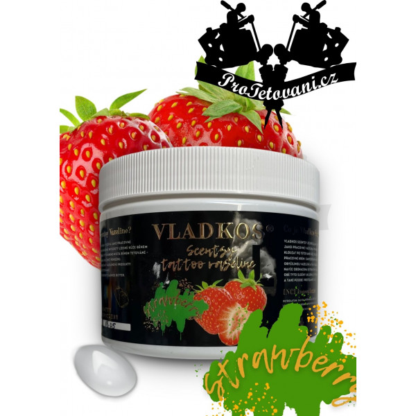 Vladkos Scentsy Vaseline tattoo vaseline 500 ml Strawberry