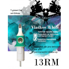 Vladkos White tattoo cartridge with 13RM sleeve