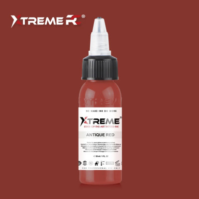XTreme Ink - ANTIQUE RED tetovací barva 30ml