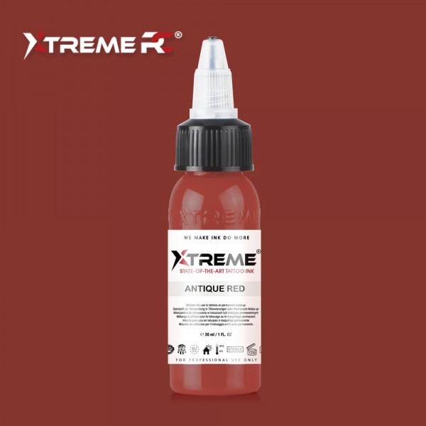 XTreme Ink - ANTIQUE RED tetovací barva 30ml