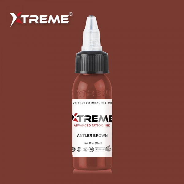 XTreme Ink - ANTLER BROWN tetovací barva 30ml