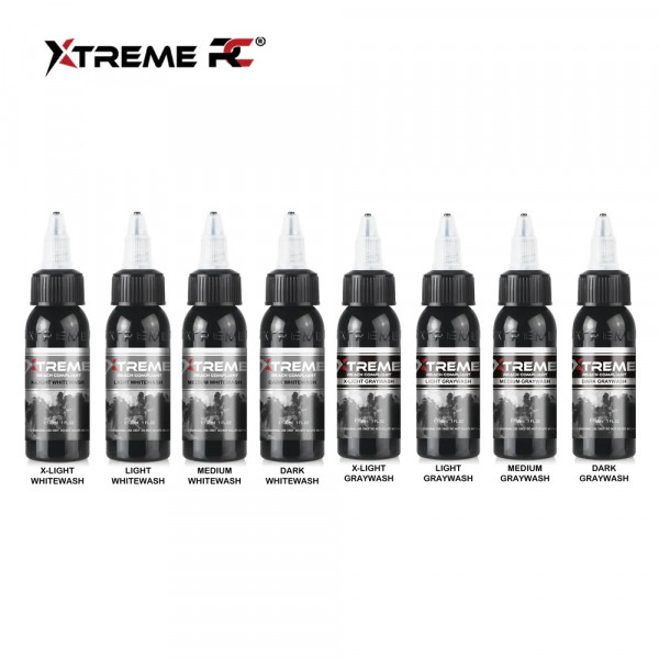 XTreme Ink - COMPLETE WASH SET 30ml 8 pcs