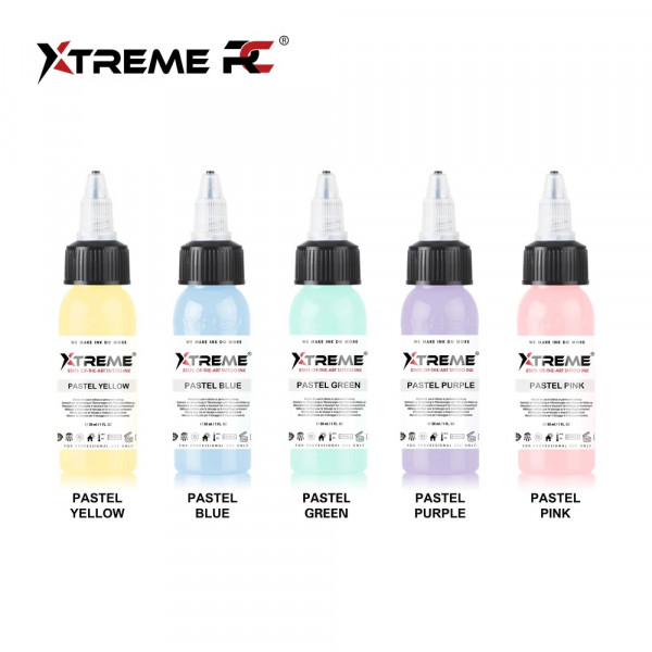 XTreme Ink - PASTEL SET 5 pcs 30ml