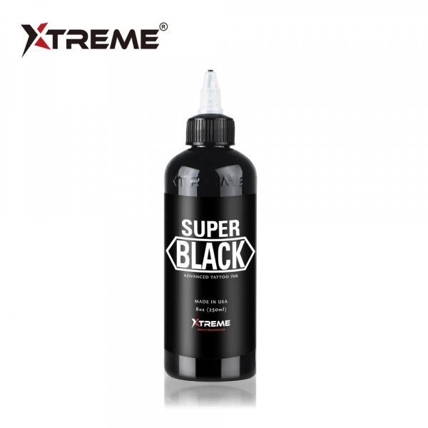 XTREME Ink SUPER BLACK tattoo ink 240 ml